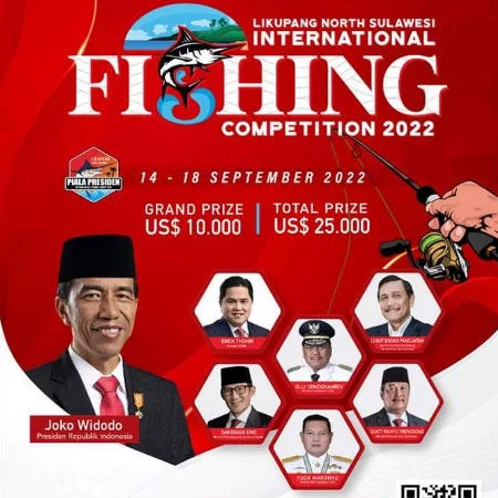 Likupang North Sulawesi Internasional Fishing Competition 2022, Cek Syarat dan Link Pendaftaran Disini..