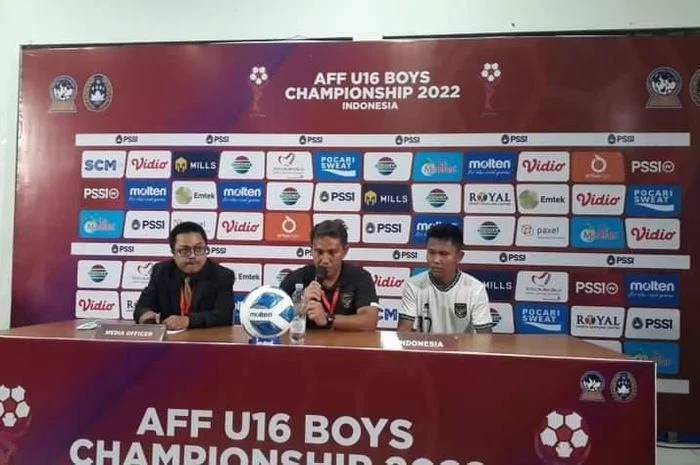 Piala AFF U-16 2022 - Bima Sakti Kembali Sebut Marselino Ferdinan Usai Menang atas SIngapura, Ada Apa?