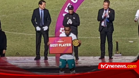 Pemain Terbaik Piala AFF U-16 2022 Bernama Muhammad Iqbal Gwijangge