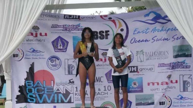 3 Atlet Muda RI Raih Prestasi dalam Ajang Renang Internasional di Bali