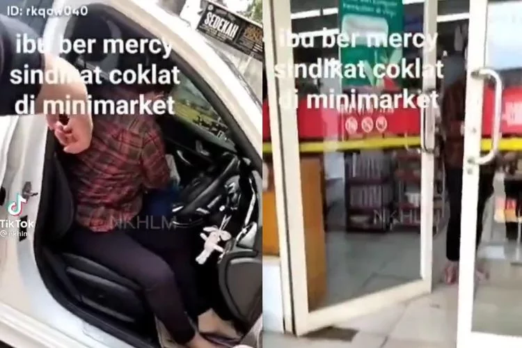 Viral! Wanita Bergaya Elit Diam-diam Curi Cokelat di Minimarket, Netizen: Mobilnya Mercy Kok Maling - Pikiran-Rakyat.com
