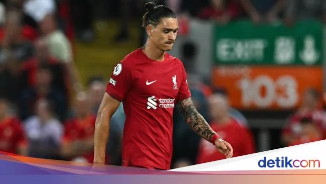 Liverpool Vs Palace: Nunez Kartu Merah, Duel Tuntas 1-1