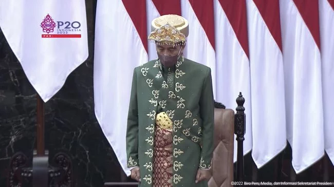 Siapa 'Desainer' Baju Adat Bangka Belitung Jokowi?