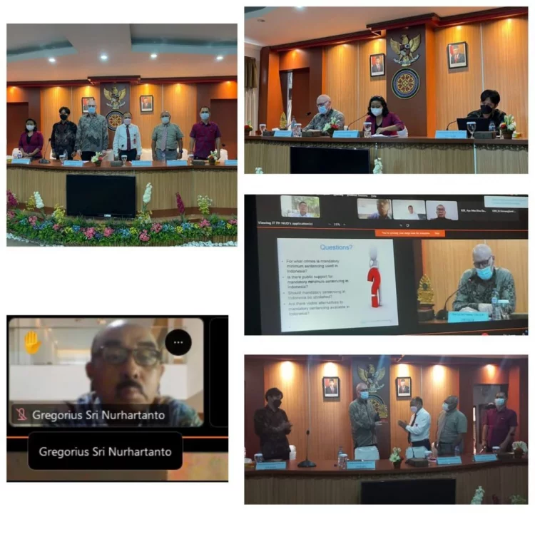 Prodi Doktor Ilmu Hukum FH Unud Menyelenggarakan Seminar Internasional “Comparative Legal System”