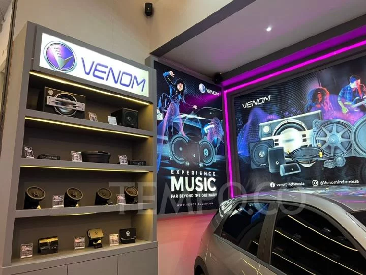 GIIAS 2022: Audio Mobil Venom Diskon 10 Persen, Gratis Instalasi