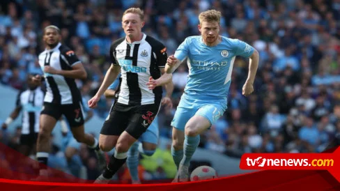 Drama Enam Gol, Manchester City Ditahan Imbang Newcastle United dengan Skor 3-3 di St James Park