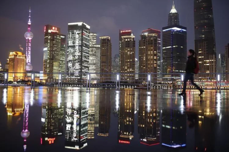 Krisis Listrik China, The Bund Landmark Kota Shanghai Gelap Gulita