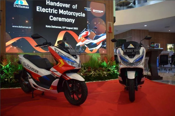 Honda PCX Electric Jadi Kendaraan Operasional Perusahaan di Kota Deltamas