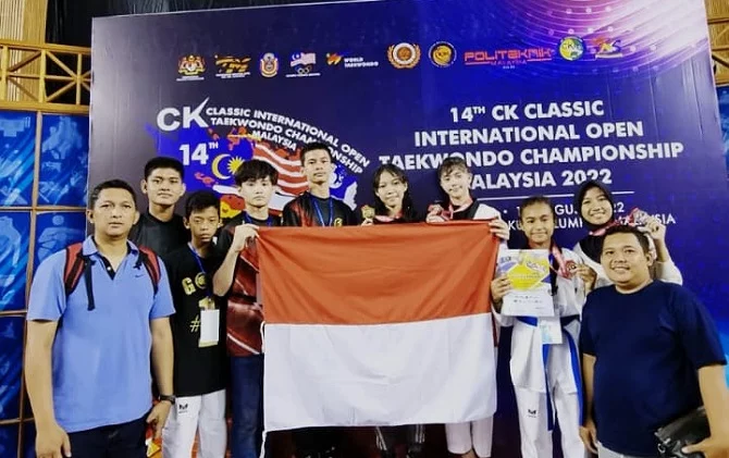 PMS Raih 1 Emas, 3 Perunggu Pada Kejuaraan Internasional Taekwondo Malaysia