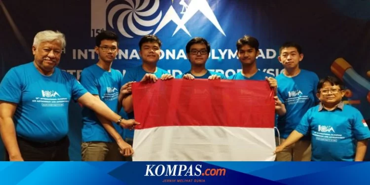 Tim Siswa Indonesia Raih 4 Medali Olimpiade Astronomi Internasional