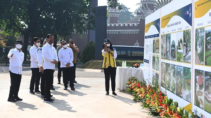 Jokowi Bakal Buka Kirab Merah Putih dari Istana Merdeka Pagi Ini