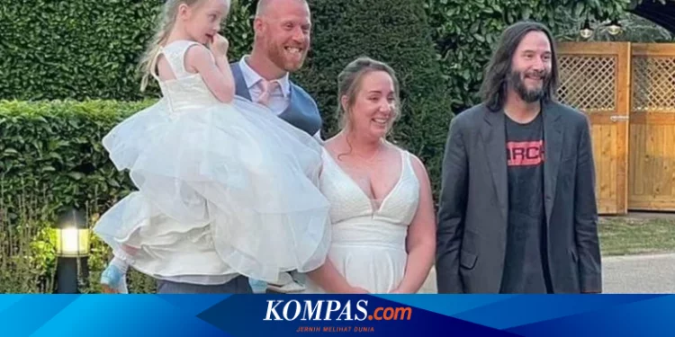 Keanu Reeves Jadi 'Tamu Tak Diundang' di Pesta Pernikahan, Pengantin Perempuan Heboh Halaman all