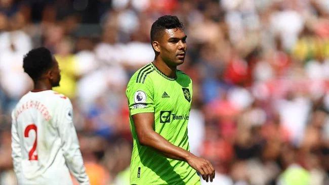 Reaksi Casemiro Usai Debut Bersama Manchester United