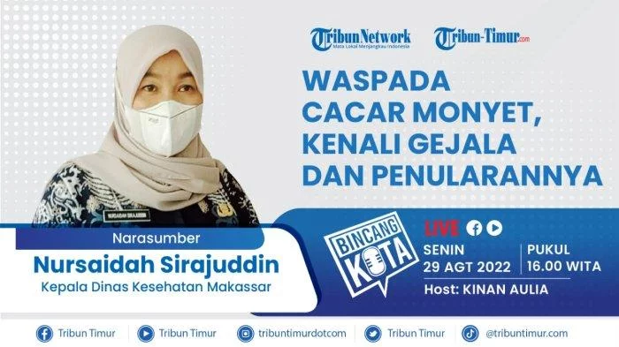 Sebelumnya 2 Warga Makassar Dikabarkan Terkena Cacar Monyet, Bagaimana Kabar Terbarunya? - Tribun-timur.com