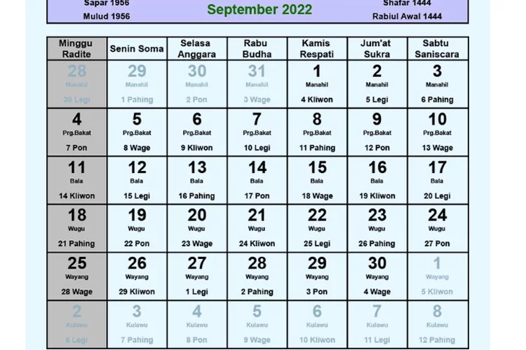 Daftar Hari Besar September 2022 Nasional dan Internasional, HUT Polwan 74 Tahun hingga G30S PKI