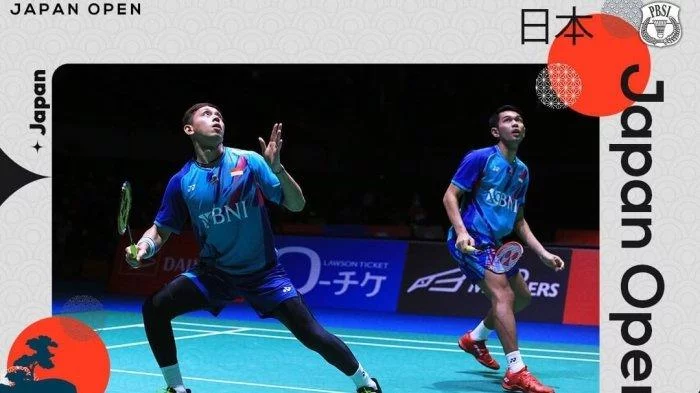 Jadwal Main & Link Streaming INewsTV Live 8 Besar Badminton Japan Open 2022 Hari ini Ada Fajar/Rian