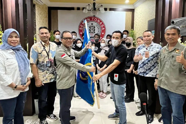 Dirut Semen Tonasa, Lepas Atlet Kempo Sulsel ke Kejuaraan Internasional