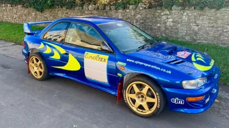 Subaru Impreza Bekas Pereli Dunia Colin McRae Ini Bakal Dilelang