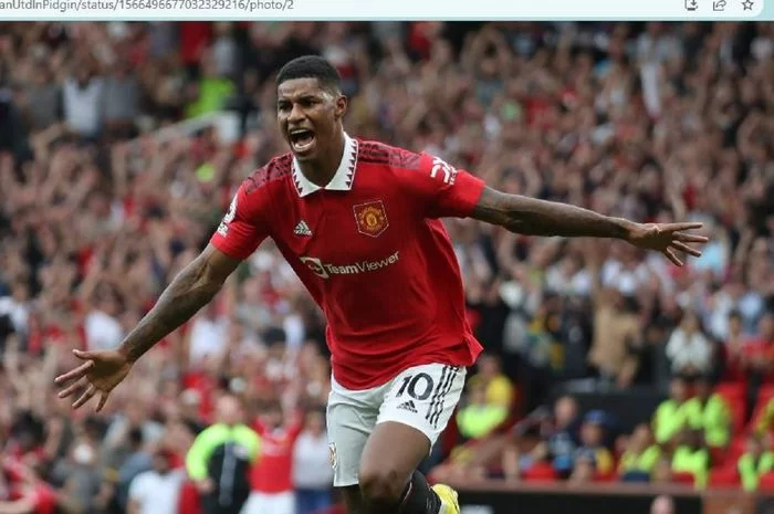 Gacor bareng Manchester United, Marcus Rashford Tasbihkan Diri sebagai Penakluk Tim Big Six Liga Inggris