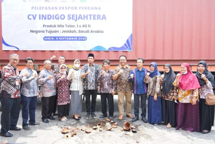 Ekspor perdana mi telur, produk UMKM Sidoarjo tembus pasar internasional - ANTARA News Jawa Timur