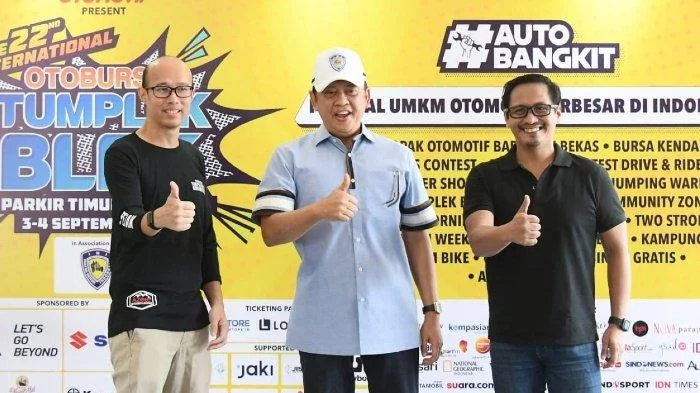 Ketua IMI Bamsoet Buka Bursa Otomotif Terpopuler di Indonesia, 'Tumplek Blek 2022' di GBK Senayan