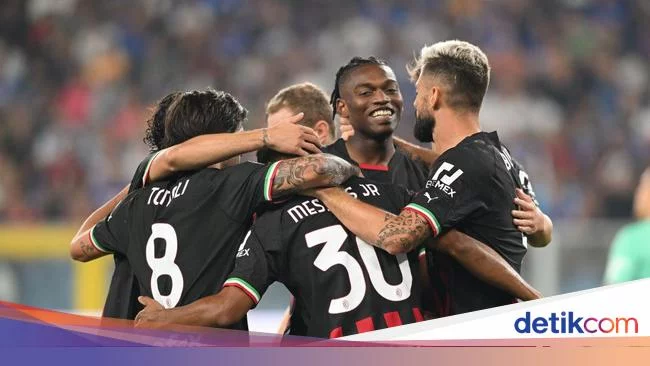 Determinasi Kunci 10 Pemain Milan Tumbangkan Sampdoria