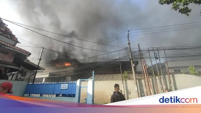 Gudang di Cimanggis Terbakar, JNE Sampaikan Permintaan Maaf