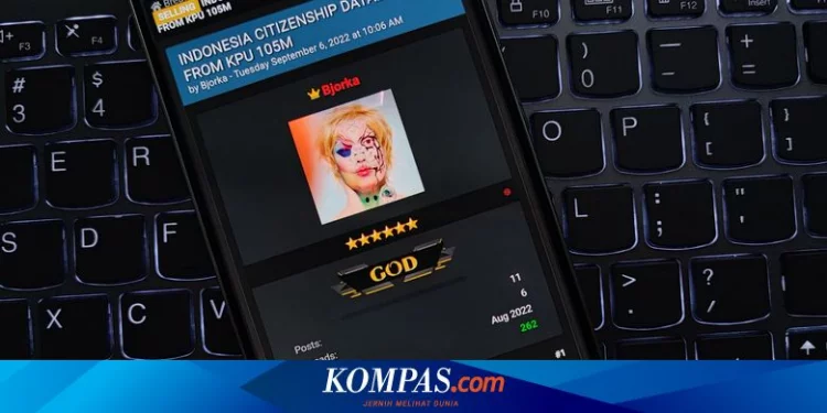Ulah Hacker Bjorka Bobol Data Surat Jokowi hingga Ancaman Dijerat Pidana