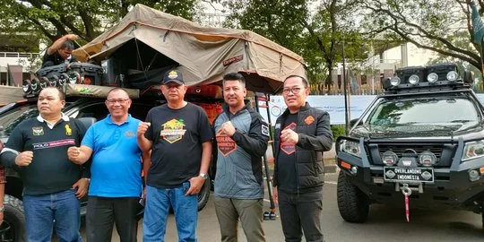 Komunitas Overlanding Indonesia Bikin Jambore Otomotif di Danau Toba bersama AHY