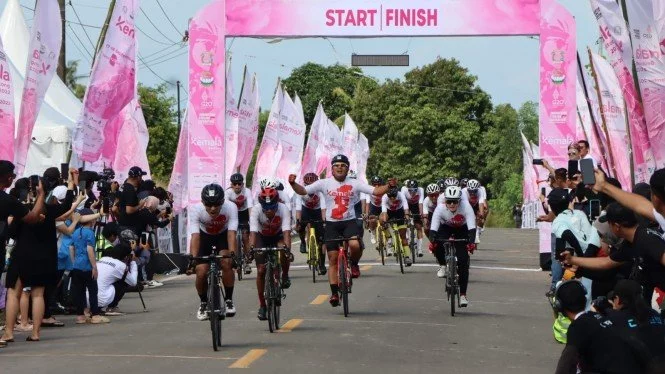 Balap Sepeda Internasional Tour of Kemala 2022 Sukses Digelar