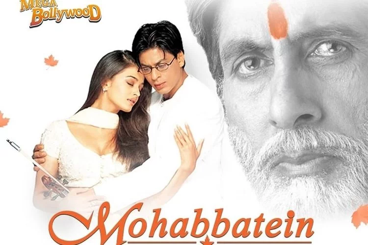 Sinopsis Alur Cerita Film India Mohabbatein ANTV, Kisah Cinta Backstreet Shah Rukh Khan dan Aishwarya Rai