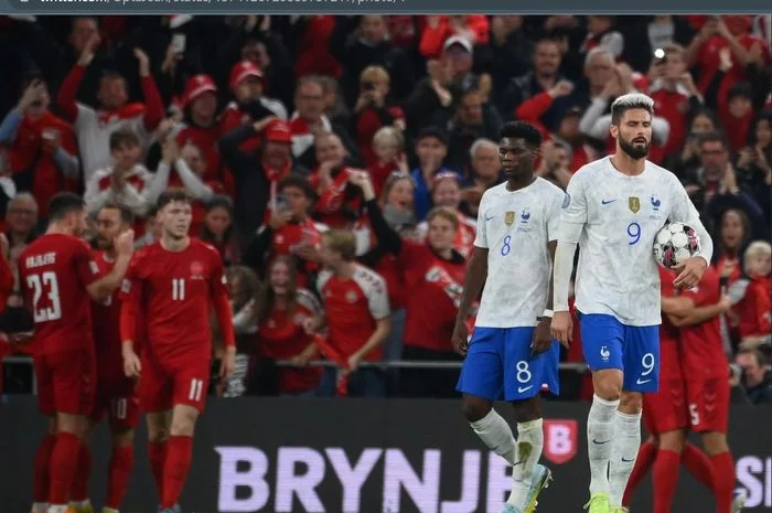 Hasil Lengkap UEFA Nations League - Prancis Tumbang di Tangan Denmark, Bek Liverpool Bawa Belanda Menangi Duel Sengit Lawan Belgia