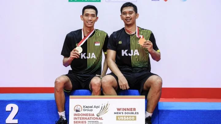 Indonesia International Series 2022: Eko/Ade Juara di Debut Internasional