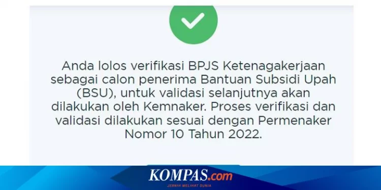 Tahap Tiga Cair, Ini 2 Cara Cek Status Penerima BSU atau BLT Subsidi Gaji Halaman all