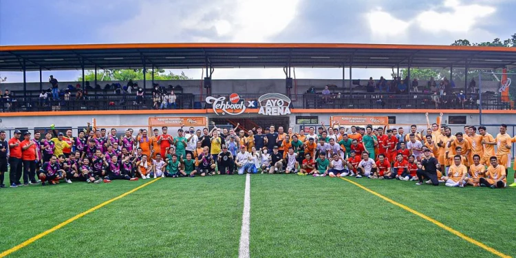 Kenalkan Tehbotol AYO Arena: Lapangan Sepak Bola Berstandar Internasional Kolaborasi AYO Indonesia dan Tehbotol Sosro