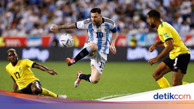 Argentina Vs Jamaika: Messi Brace, Argentina Menang 3-0