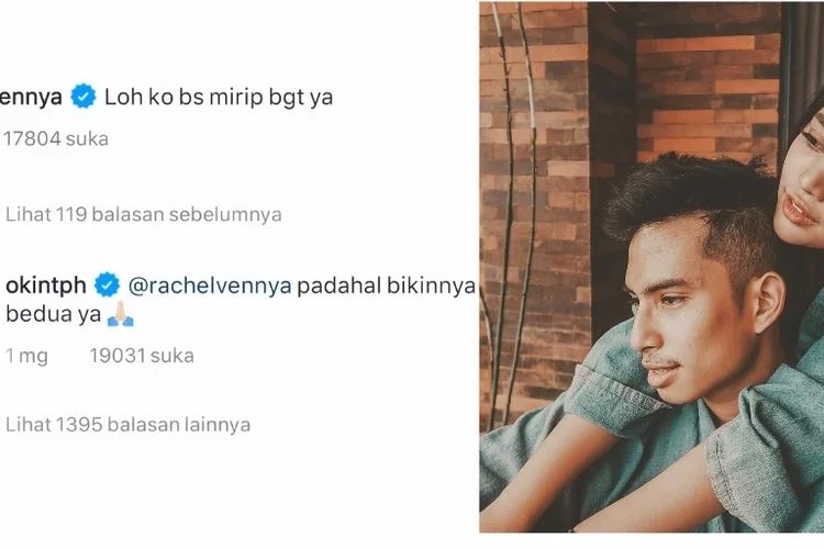 Balasan komentar Okin ke Rachel Vennya bikin otak netizen traveling kemana-mana