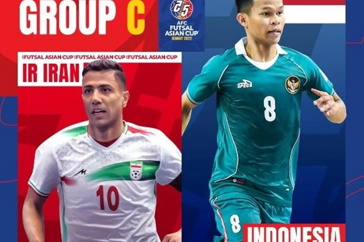 Hasil Timnas Indonesia vs Iran di AFC Futsal Asian Cup 2022 : Kalah Telak Berharap Runner Up