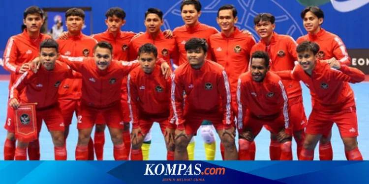 Format AFC Futsal 2022: Indonesia Bisa ke 8 Besar Lewat Status Runner-up