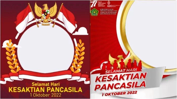 20 Twibbon Hari Kesaktian Pancasila 1 Oktober 2022, Berikut Cara Buat dan Share ke Medsos