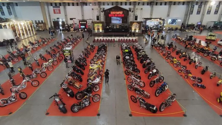 Deretan Motor Kustom Penghias Kustomfest 2022