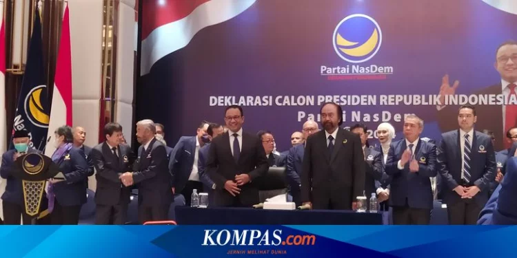 Nasdem Resmi Deklarasikan Anies Baswedan Jadi Capres 2024