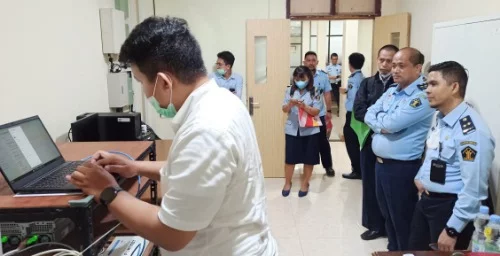 Pusdatin Kemenkumham Supervisi Layanan TI Kemenkumham Sulsel