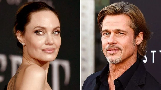 Angelina Jolie Tuding Brad Pitt Cekik Anak saat Cekcok di Pesawat