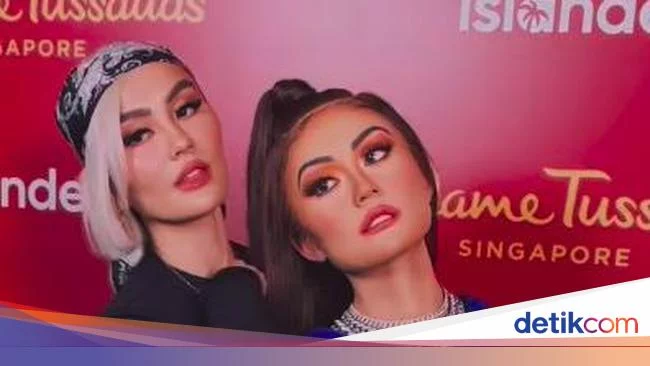 Gokil! Patung Lilin Agnez Mo Mejeng di Madame Tussauds Singapura