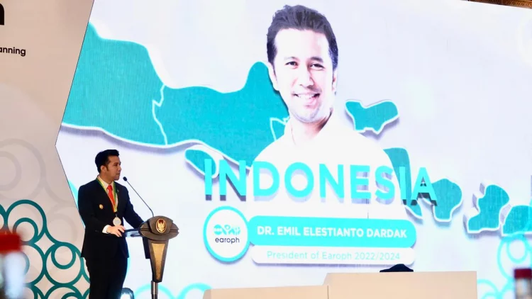 Organisasi Internasional EAROPH Tunjuk Emil Dardak Presiden di Pembukaan World Congress ke-28 di Surabaya