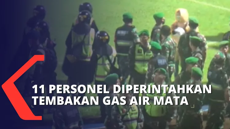 Umumkan Hasil Pemeriksaan Internal, Kapolri: 11 Personel Diperintah Tembakkan Gas Air Mata