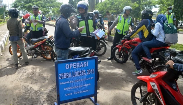 Operasi Zebra 2022 di Bogor, Pelanggaran Terbanyak Motor Lawan Arus