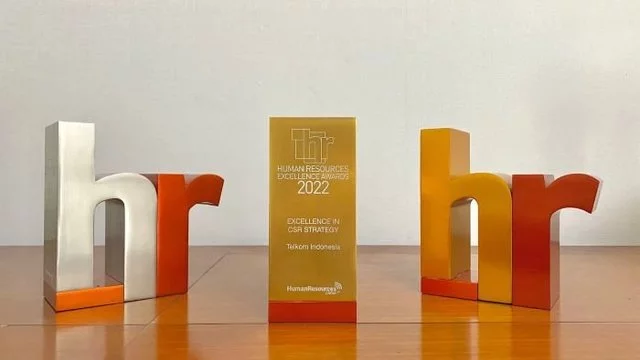 Telkom Raih Penghargaan Internasional Golden Award Kategori Excellent in CSR Strategy