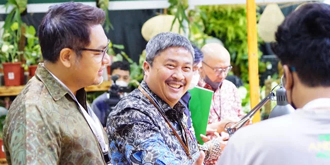 Hadiri Pembukaan FLOII, Prihasto Yakin Florikultura Indonesia Mampu Kuasai Pasar Internasional